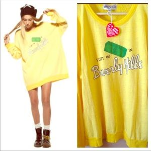 WILDFOX My Money Cape Dress